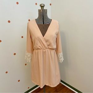 SOLD Pretty Peach Dress Size S